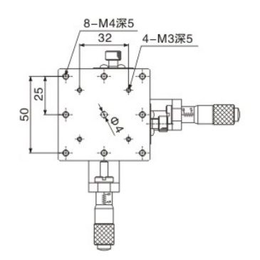 Model dependent travel range, load capacity, and table size